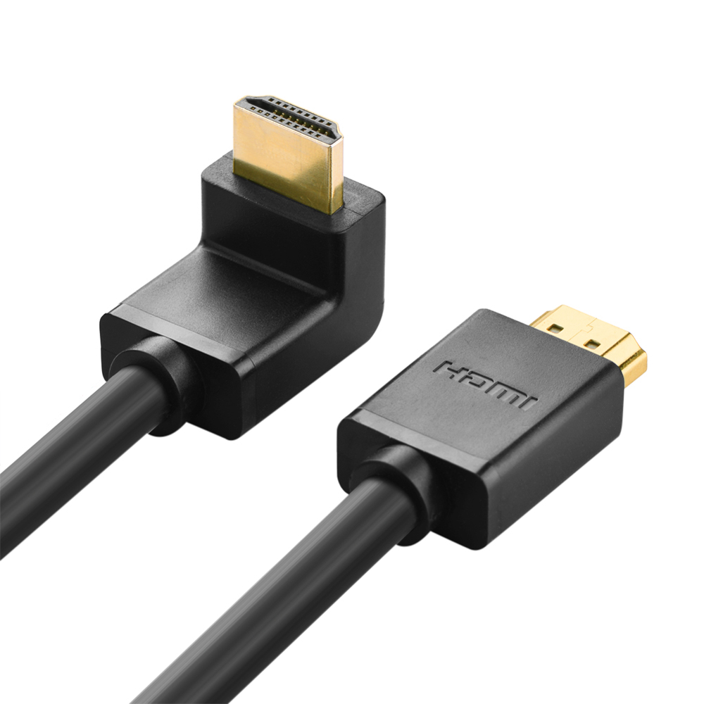 Cáp hdmi dài 2m bẻ góc lên ugreen 10121