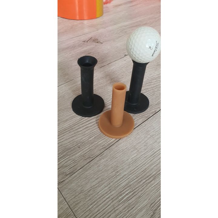 Tee Golf Cao Su, Te Cao Su Tập golf