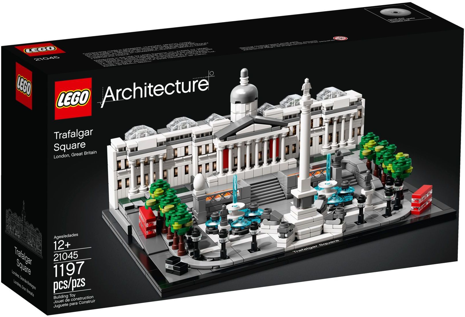 21045 LEGO Architecture Trafalgar Square - Xếp hình Kiến trúc LEGO Quảng trường Trafalgar