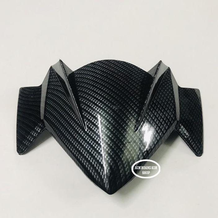 Mão sừng xe Winner, ốp đầu đèn xe Winner, chắn gió xe Winner 150 (màu Carbon)