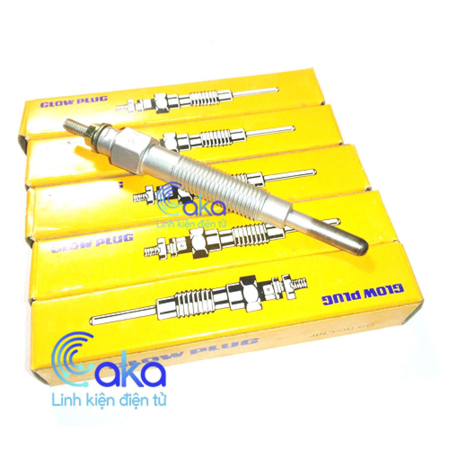 Bugi sấy 12V loại dài hàn quốc
