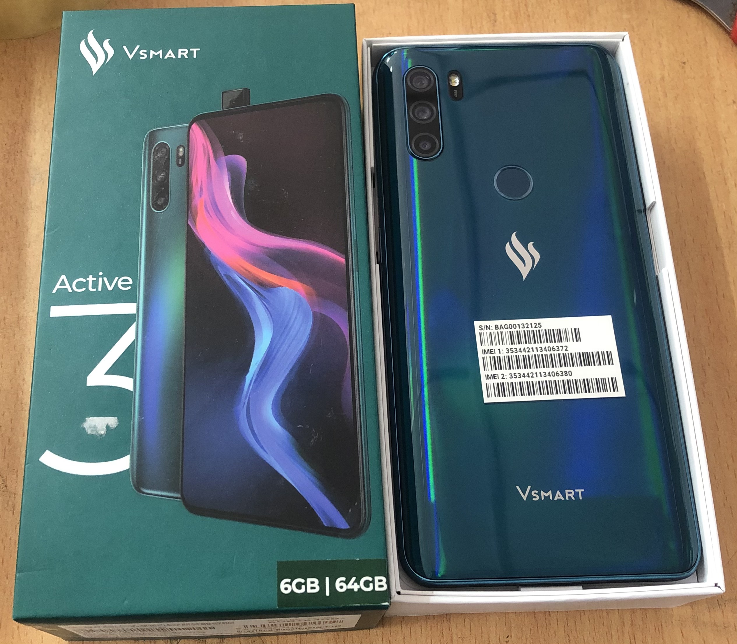 Điện Thoại Vsmart Active 3 (6gb/64gb) Hàng 99%