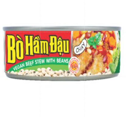 Bò hầm đậu chay âu lạc 160g