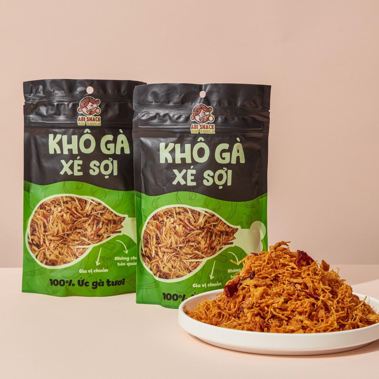 Bánh tráng Abi vị sate cay,sốt me,phô mai,trứng muối