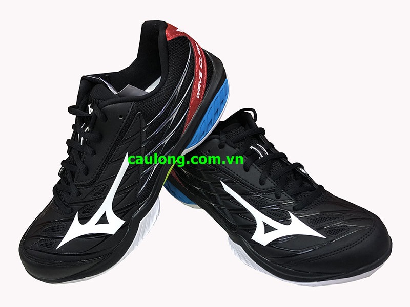 Giày Cầu Lông Mizuno Wave Claw Đen, Chính Hãng