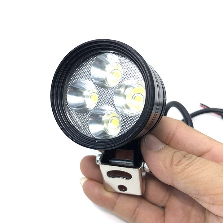 [HCM]Đèn pha led L4 trợ sáng cho xe máy tặng kèm công tắc