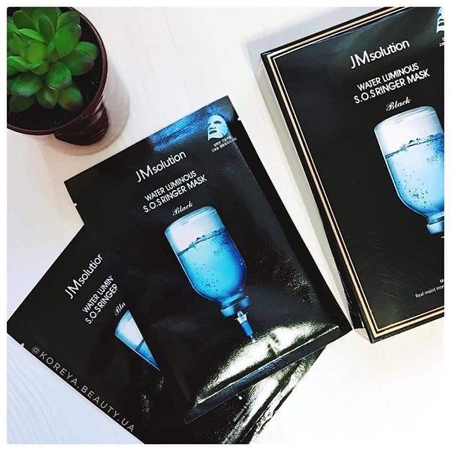 Mặt Nạ JM Solution Ringer [MIẾNG LẺ] Dưỡng Ẩm Và Làm Dịu Da JM Solution Water Luminous S.O.S Ringer Mask 30ml