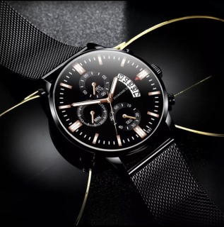 Đồng hồ nam GF DHCN08 chống nước Special Design dây thép cao cấp thiết kế trẻ trung phong cách thumbnail