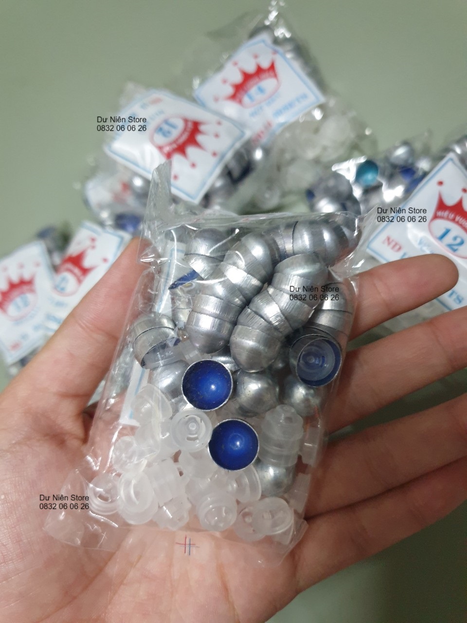 Nút Bọc Dâu, Nút Ú Gói 50 Nút.