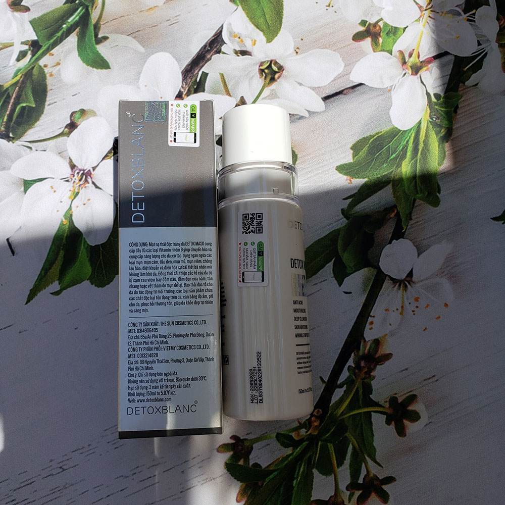 Mặt nạ Detox sủi bọt Mask trắng da 150ml