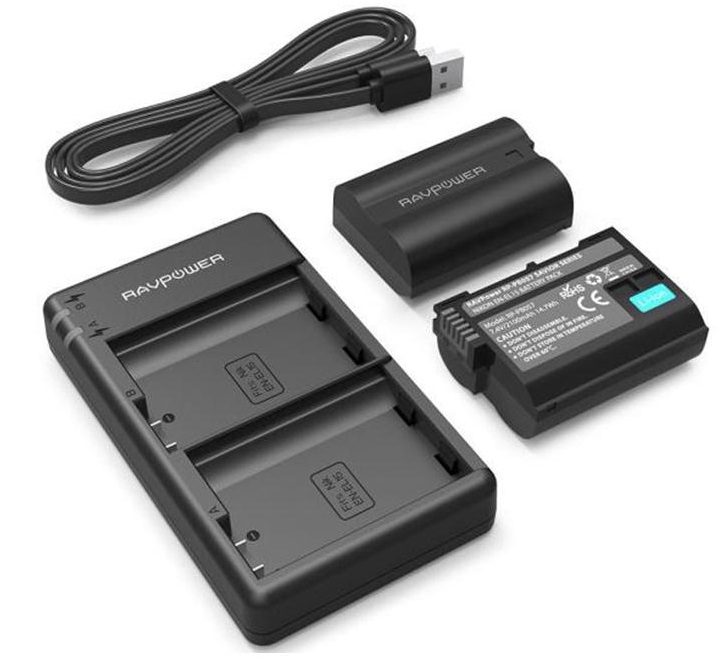 Sạc máy ảnh Ravpower EN-EL15