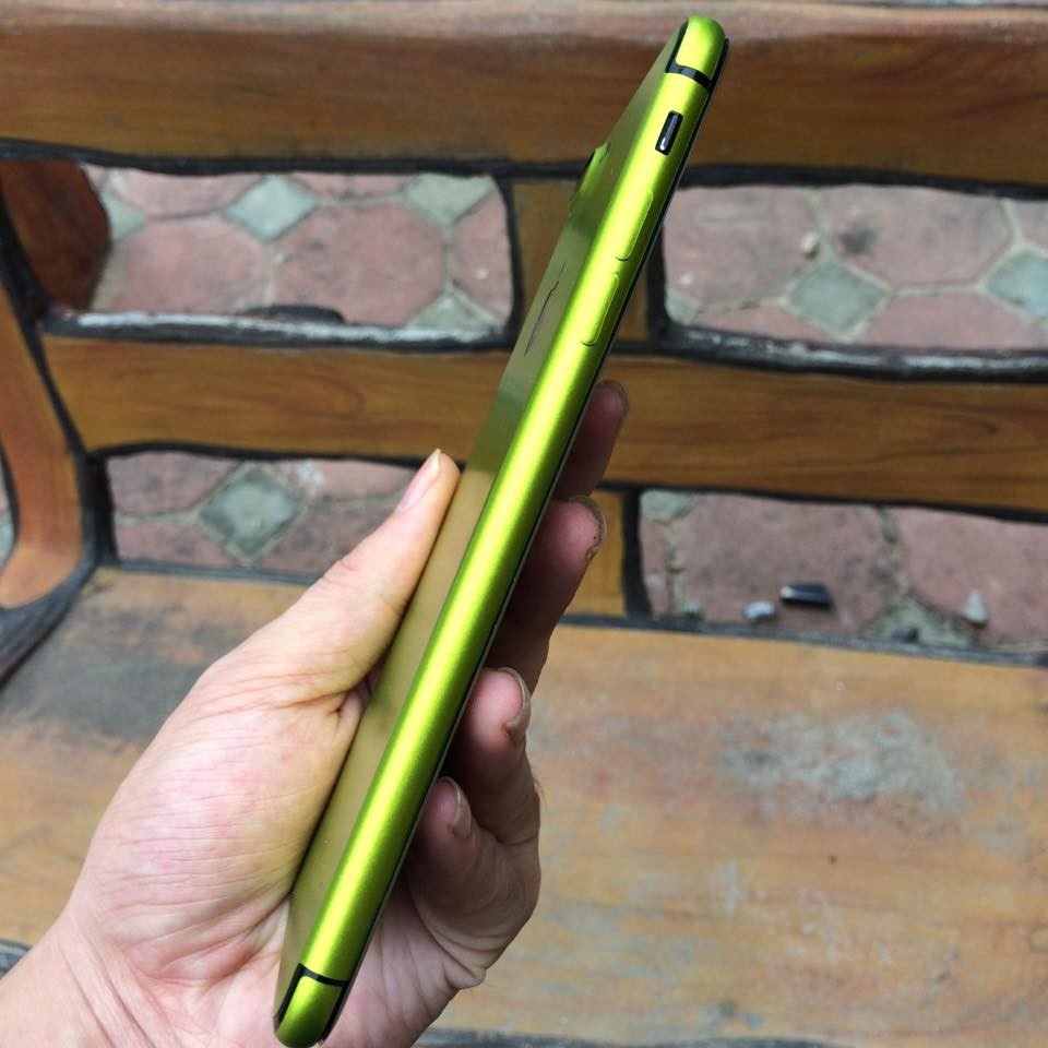 Dán Skin cho iPhone 8 Plus màu xanh chuối
