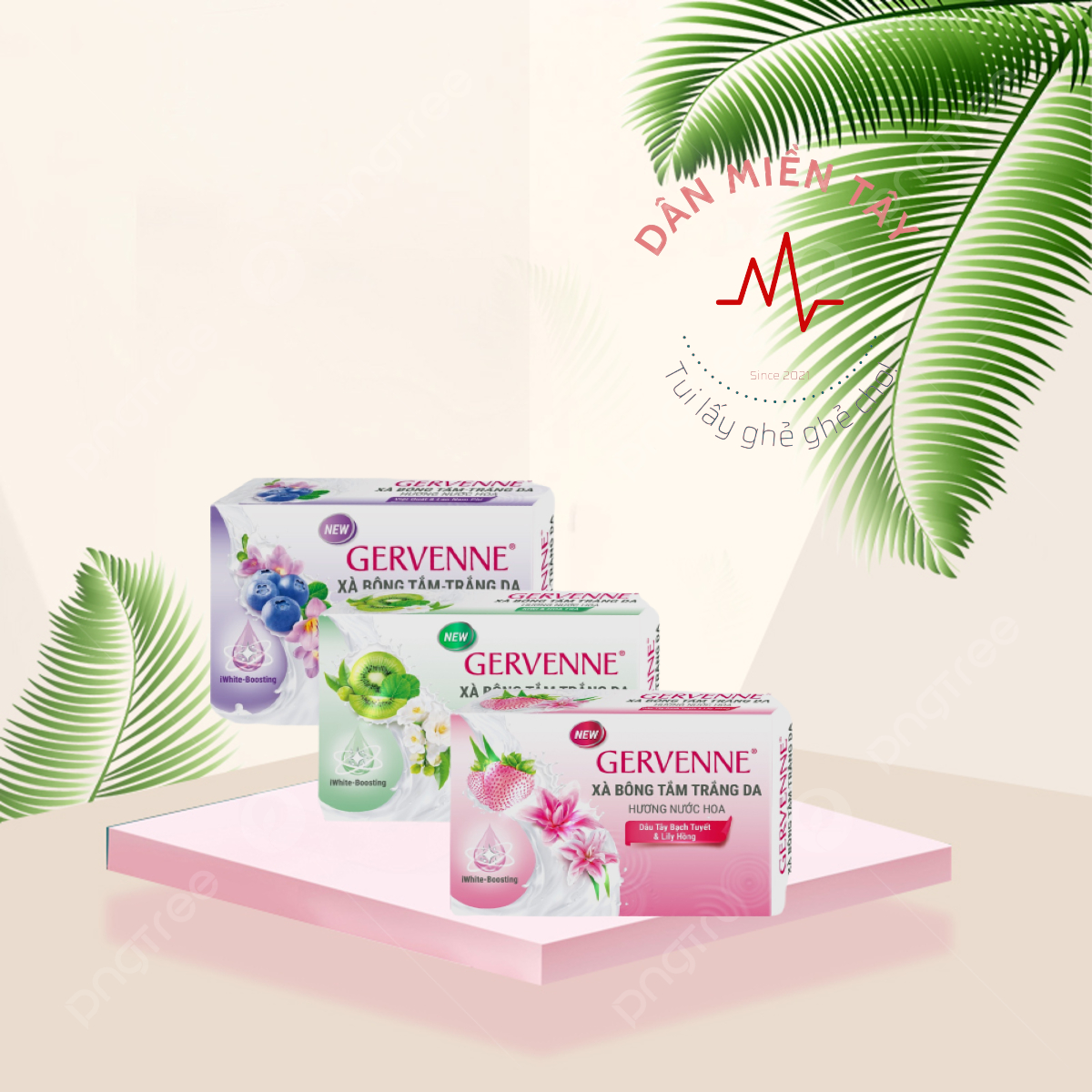 HÀNG KHUYẾN MÃI - XÀ PHÒNG CỤC GERVENNE 90gr