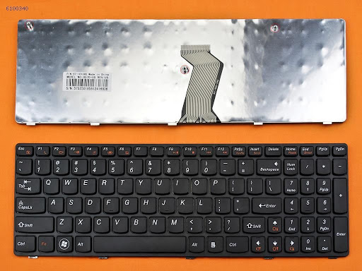 [HCM]Bàn phím cho Laptop Lenovo Ideapad Z560 Z560A Z565A G570 G575 G770 G780 B575 B580 Mới 100% bảo hành toàn quốc