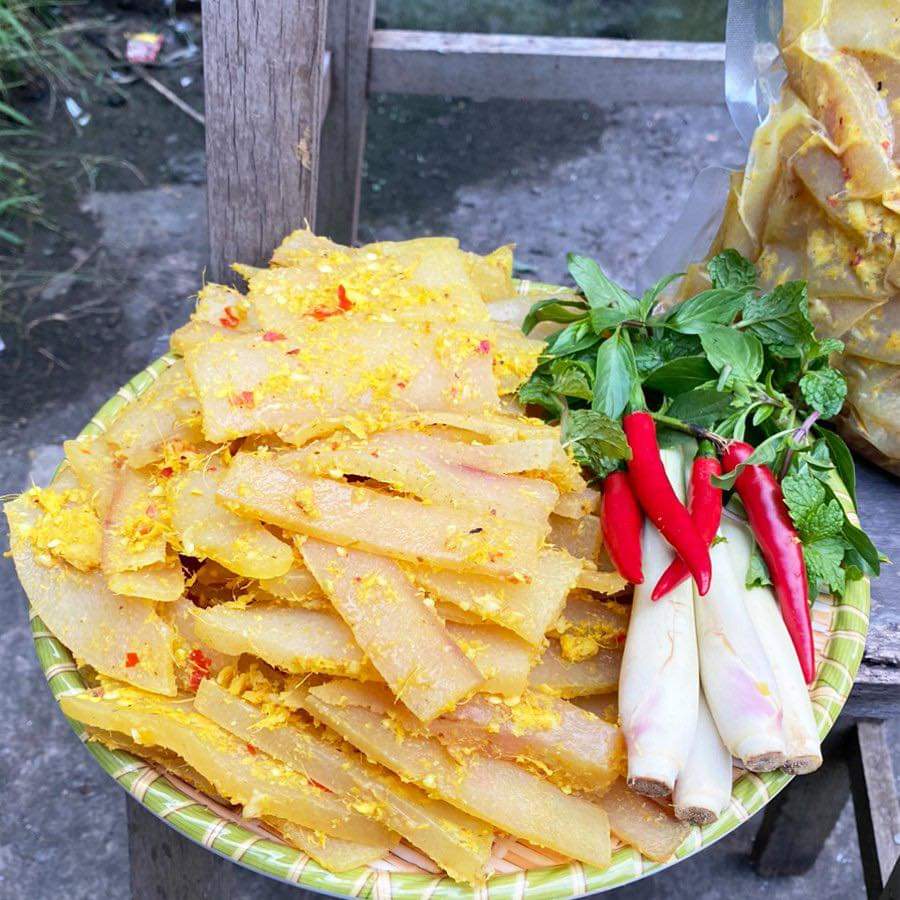 Da trâu muối chua 1kg - Đặc sản Tây Bắc