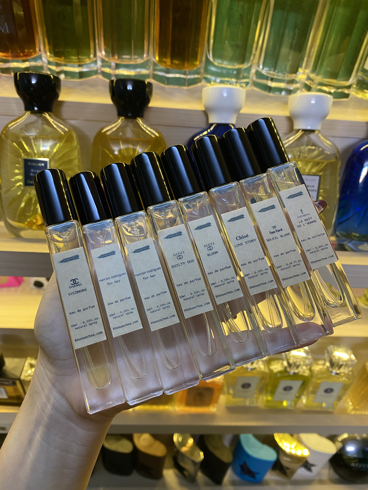 NƯỚC HOA CHIẾT CK ONE SHOCK FOR HER [10ML]