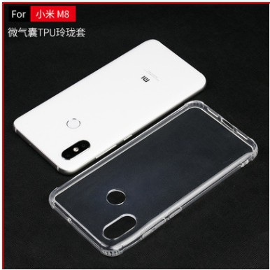 Ốp lưng silicon xiaomi mi 8 / xiaomi mi 8 se 4 góc dầy 1,3mm chống va đập
