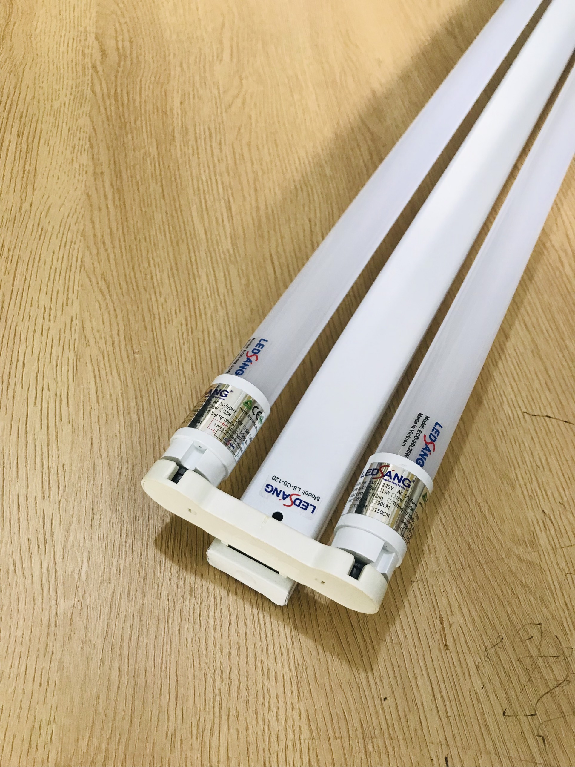 Máng đèn LED - Máng đèn LED đơn, đôi T8 1m2 - Máng đèn 1.2m