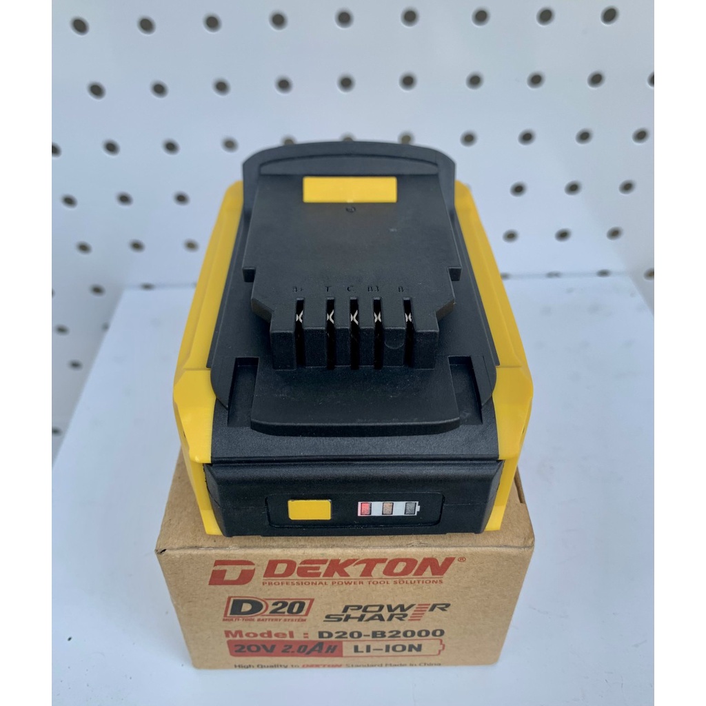 Hệ sinh pin Dekton D20 (Chân pin dewalt)