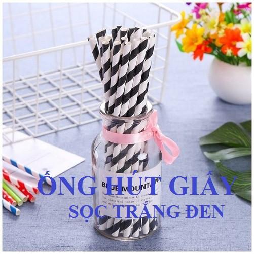 [HCM]Ống hút giấy ECO  phi 12 - Bịch 15 ống - 1 Bịch = 15 ống
