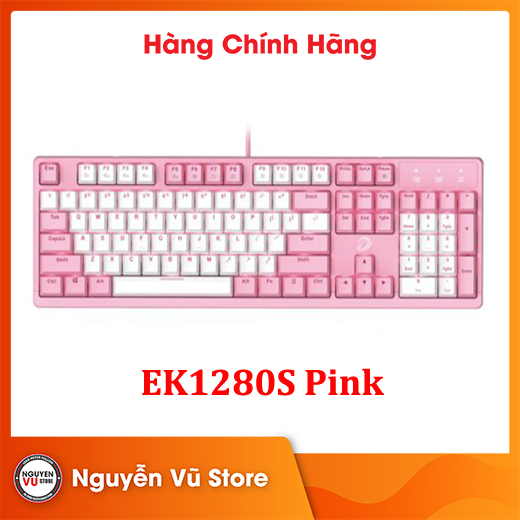 Bàn Phím Cơ Dareu Ek1280 Rgb Gaming Blue Switch | Top bán chạy Lazada Shopee Sendo Tiki 64 Bàn phím cơ Gaming DAREU EK1280s Pink-White(Blue/Brown/Red)