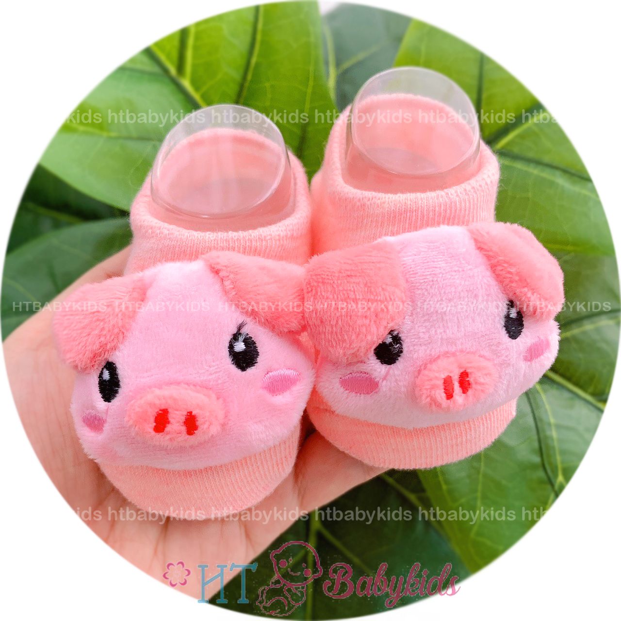 Tất vớ 3d hình thú chống trượt đáng yêu cho bé trai bé gái