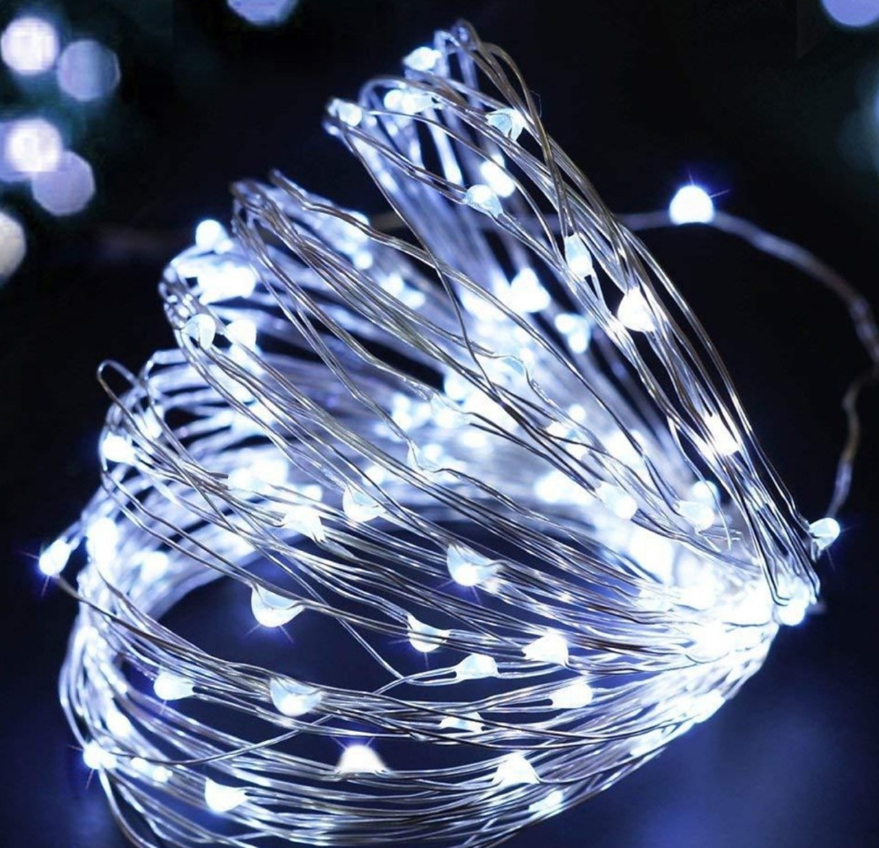 Dây đèn led chớp nháy trang trí Noel