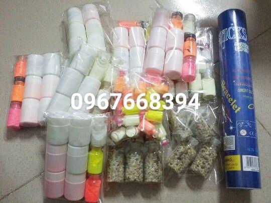 COM BO 3 LO SƠN TRONG PHA BỘT, LÀM NAILS