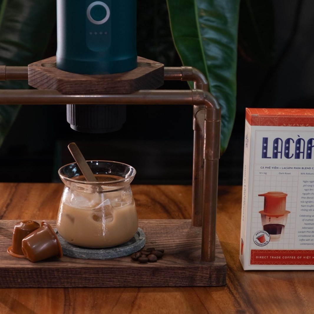 Viên cà phê capsules Lacàph Phin Blend - Hàng chính hãng