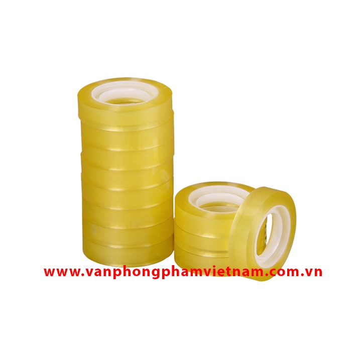 Combo 2 Băng dính văn phòng 1 cm dày cụ