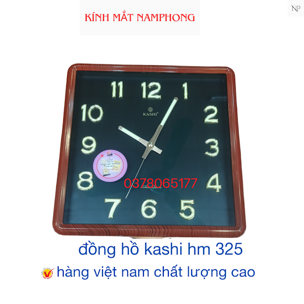 Đồng hồ treo tường kashi hm325
