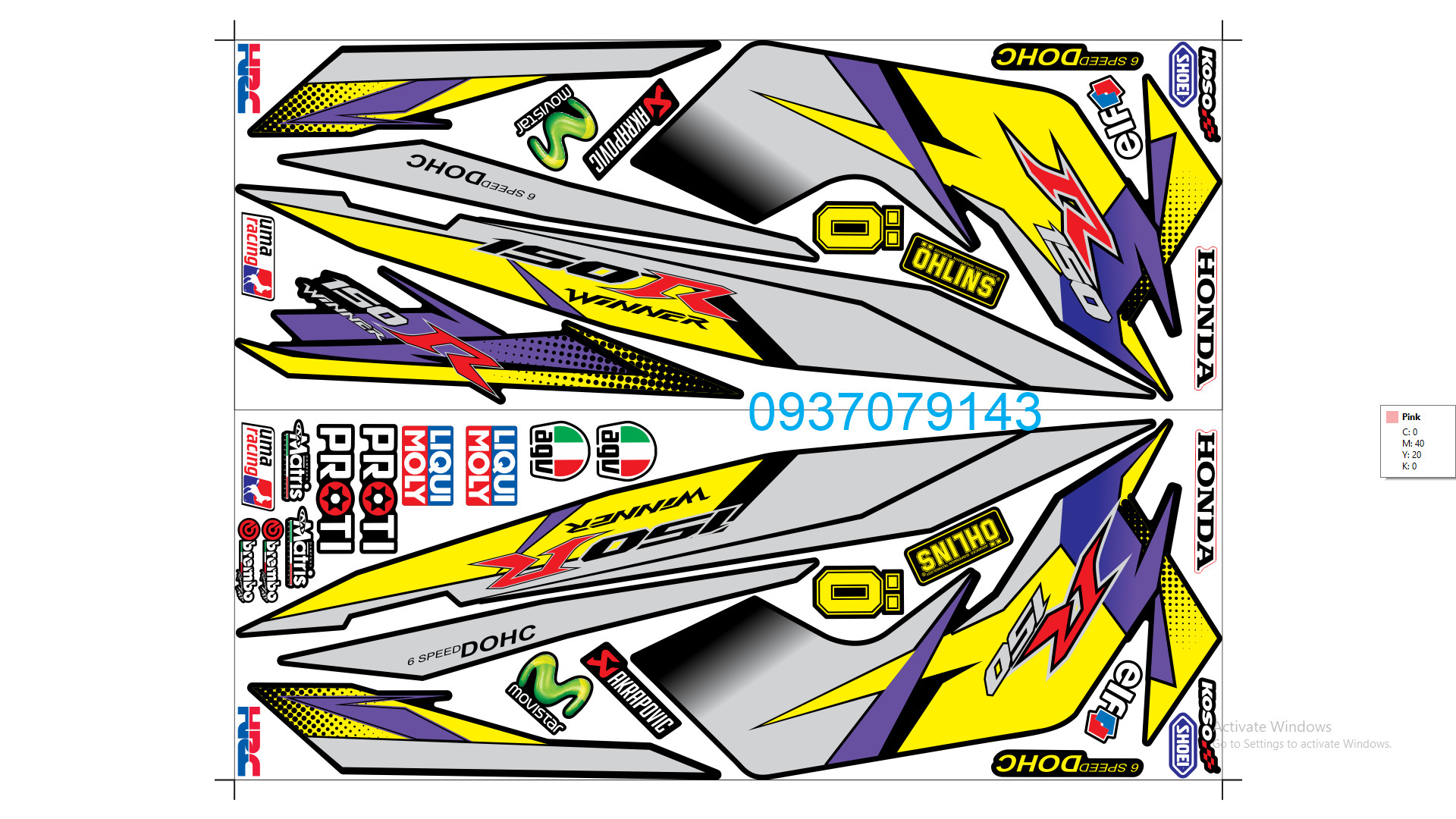 Tem rời winner Crom