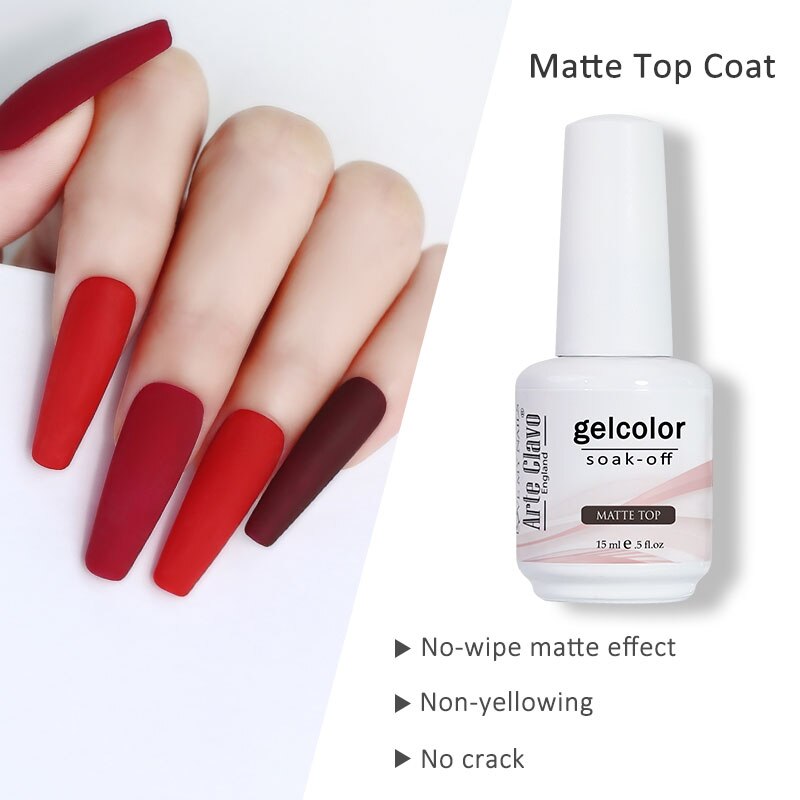 Arte Clavo Color Rubber Base Coat Gel Nail 15ml Semi Permanent Polish