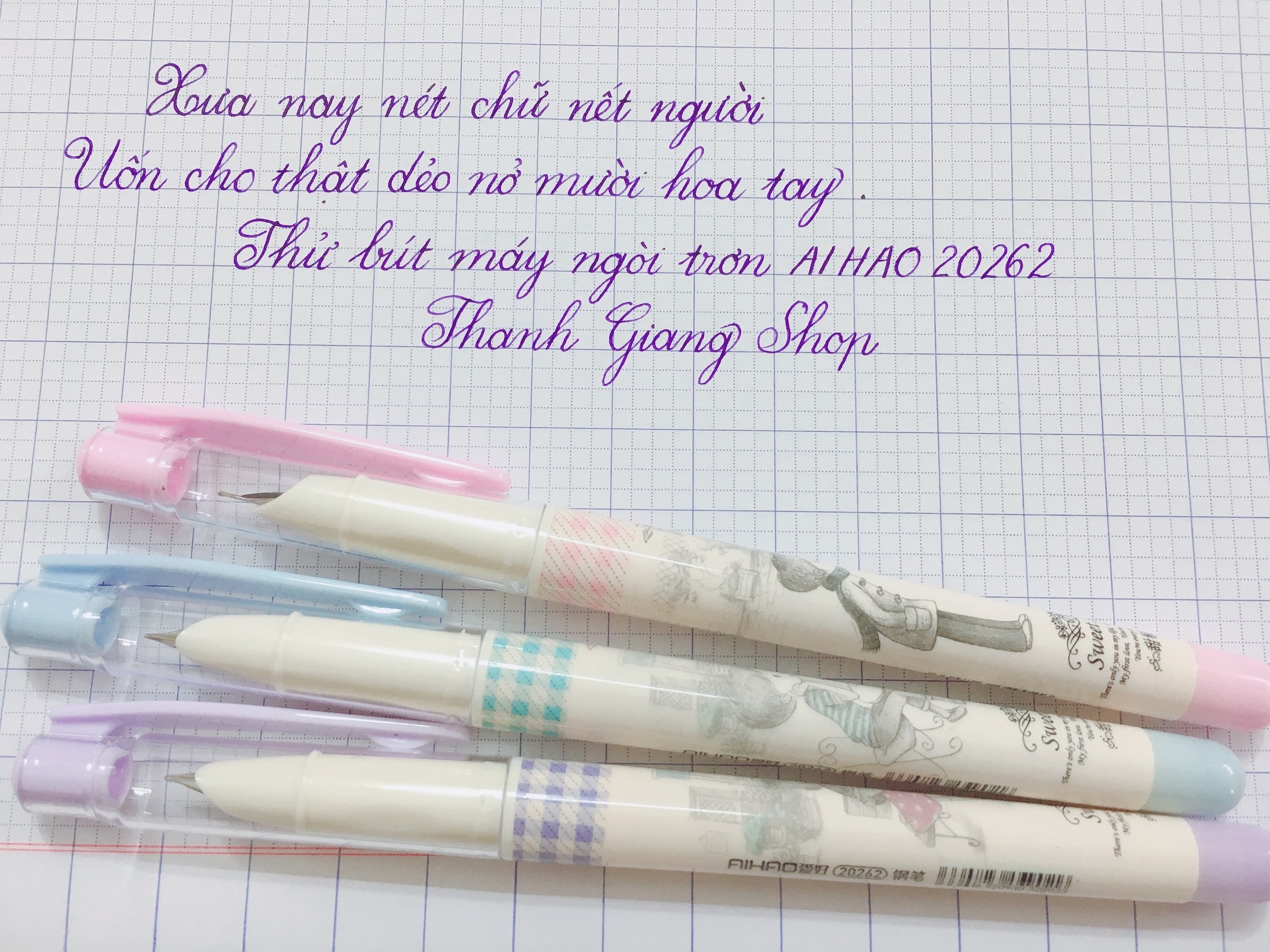 1 cây Bút máy ngòi trơn AIHAO 20262