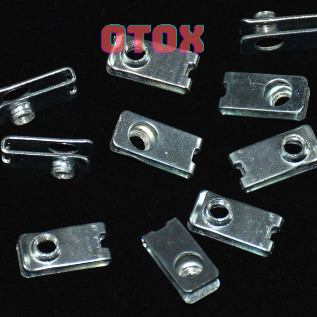 Đế sắt kẹp cố định biển số ô tô OTOX
