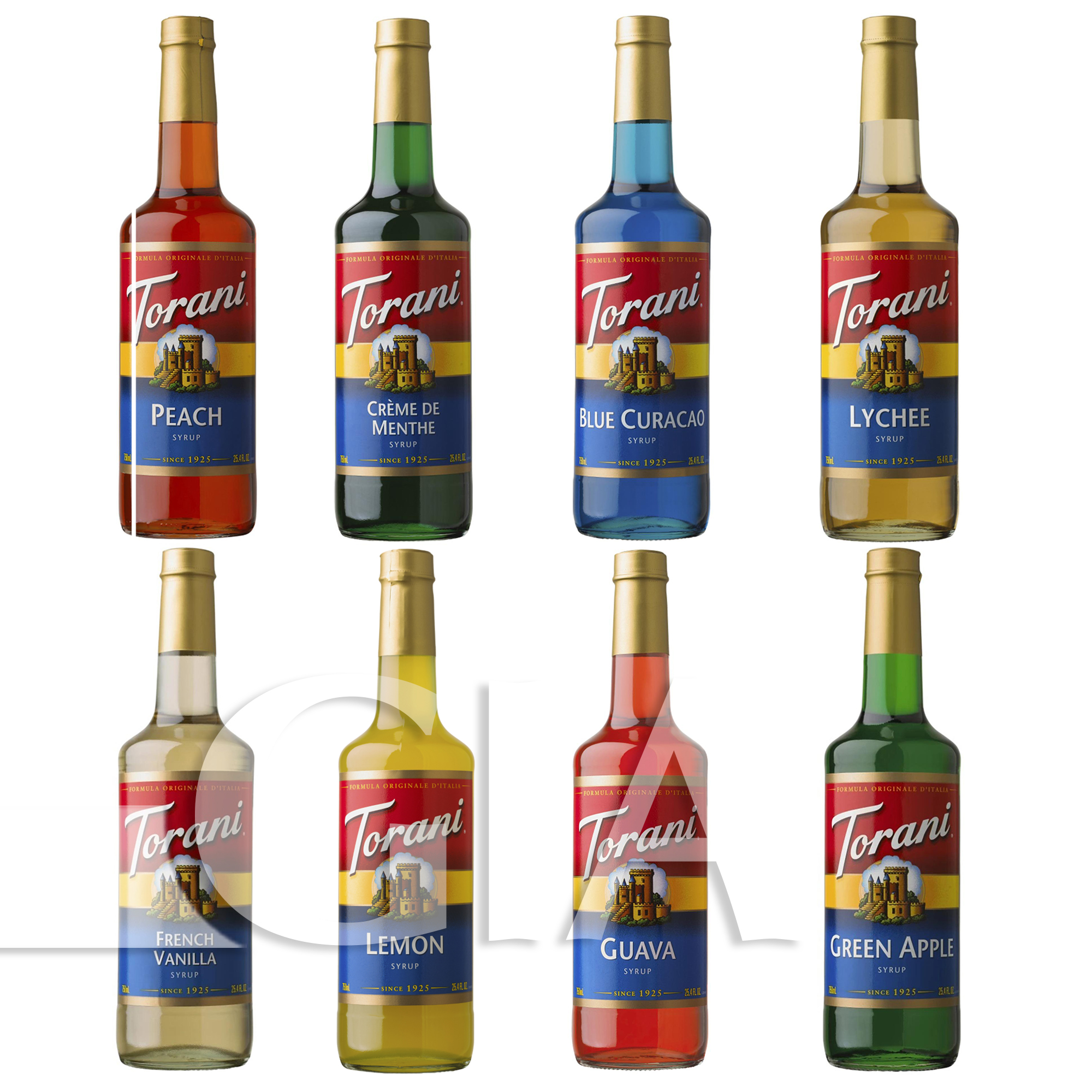 Syrup Torani Chai Thủy Tinh Chai 750ml (nhiều hương)