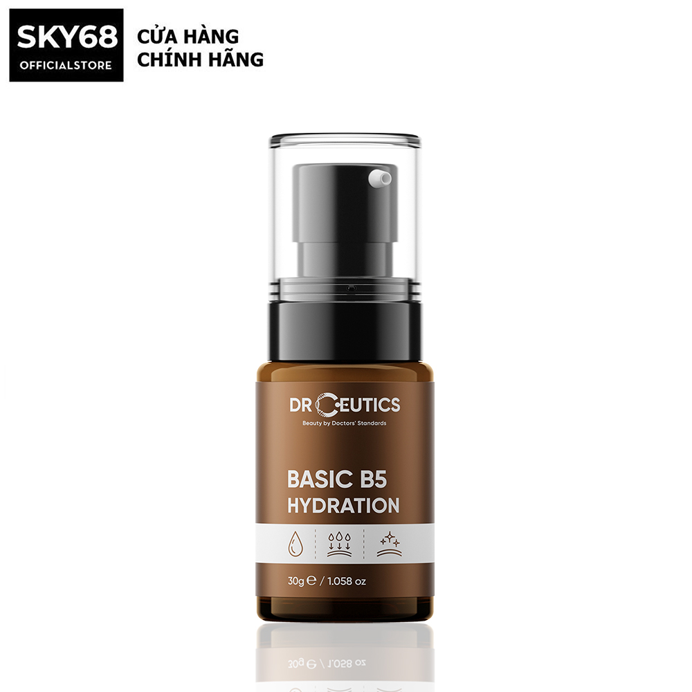 Serum b5 basic hydration 5% drceutics cho da dầu mụn 30ml
