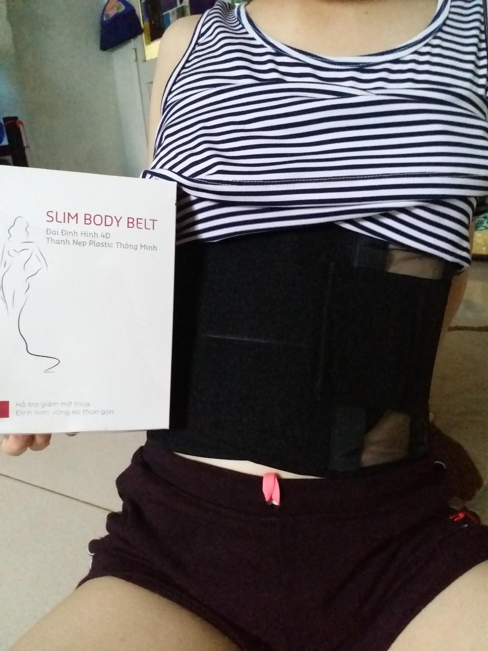 Đai nịt bụng 4D thon eo hỗ trợ giảm vòng eo