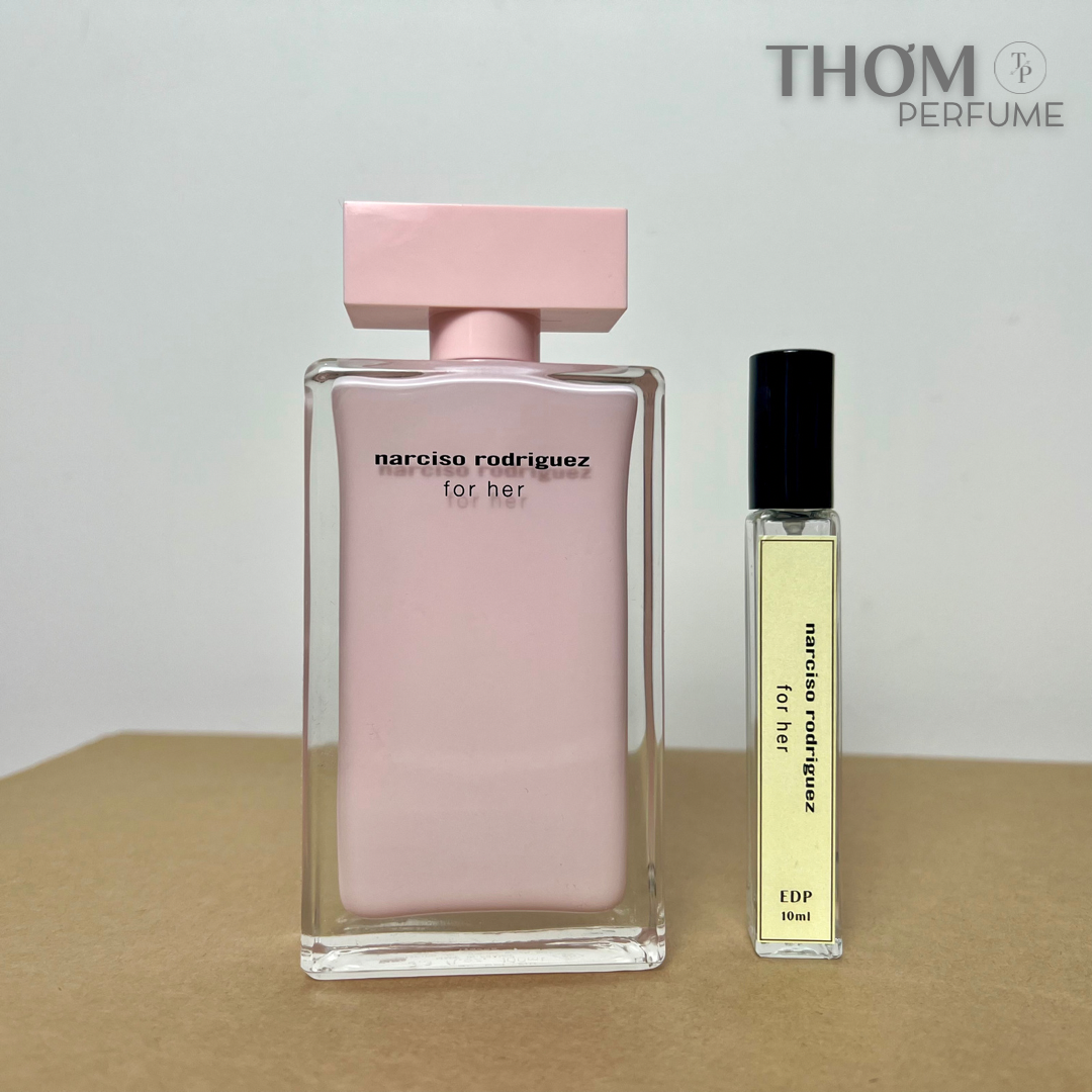 10ml Narciso Rodriguez for Her EDP (Hồng nhạt) | Nước hoa nữ
