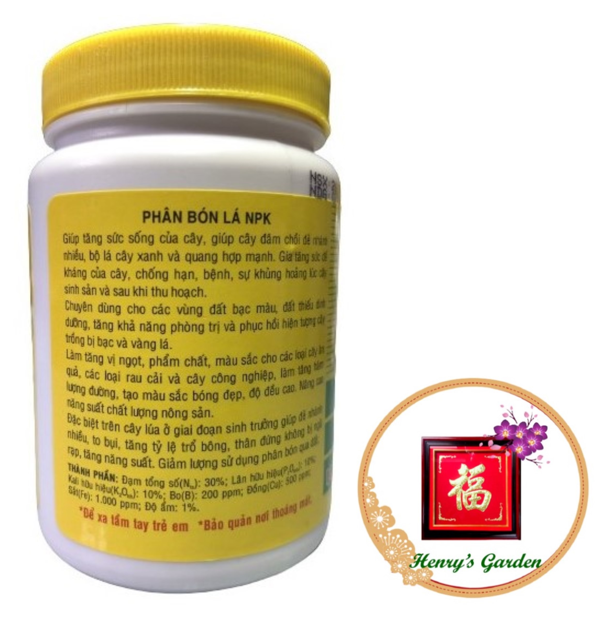 Phân Bón Grow More NPK 30-10-10+TE - #379A# 100g