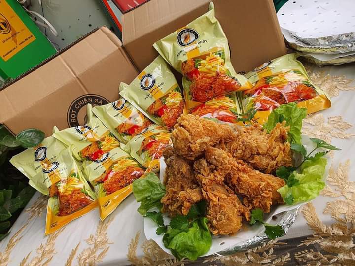 Bột Chiên Gà HMFOODS ( SIÊU TIỆN LỢI GÓI TRỌN 1 BƯỚC)