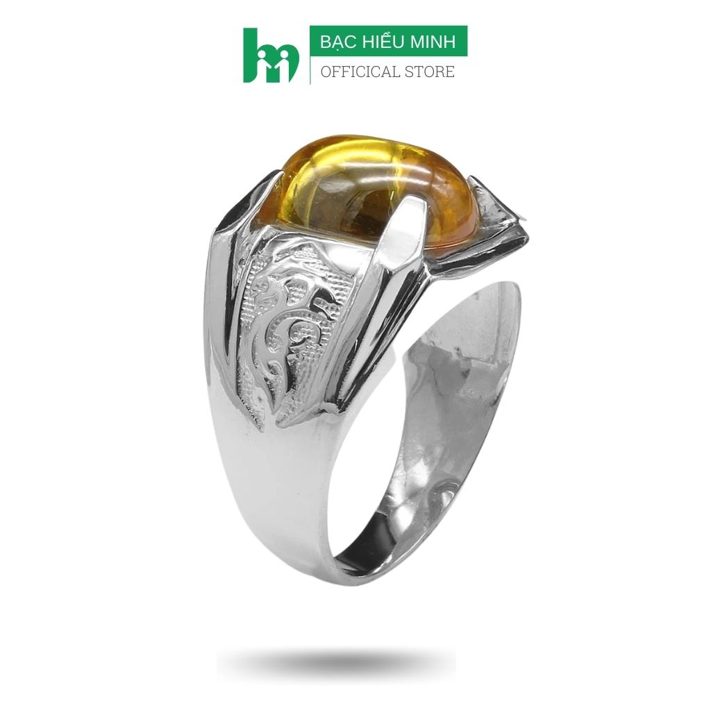 Nhẫn nam bạc ta bạc hiểu minh na533t