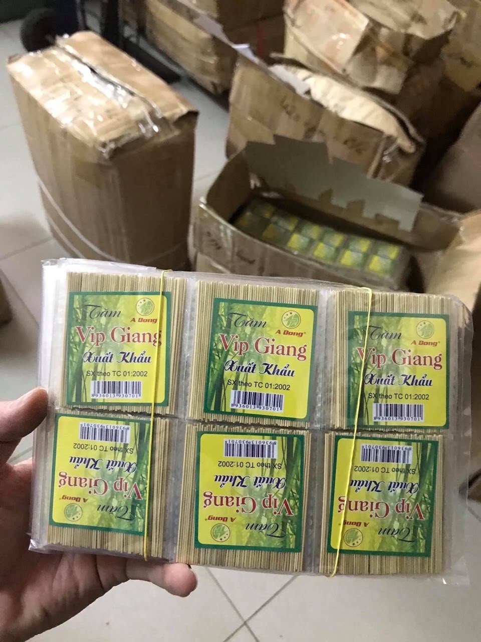 Combo (Vỉ 30 gói) Tăm VIP Á Đông Chính hãng