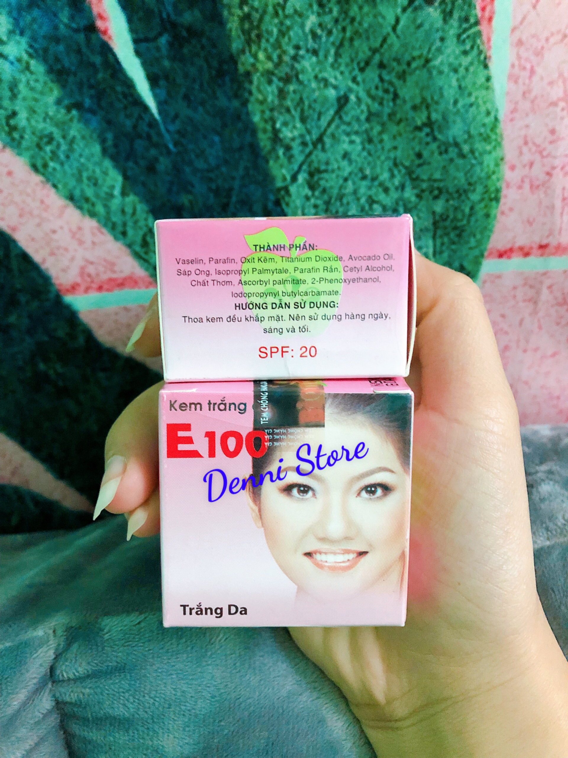 Hũ kem dưỡng trắng  E100 4gr ( Hũ lẻ )