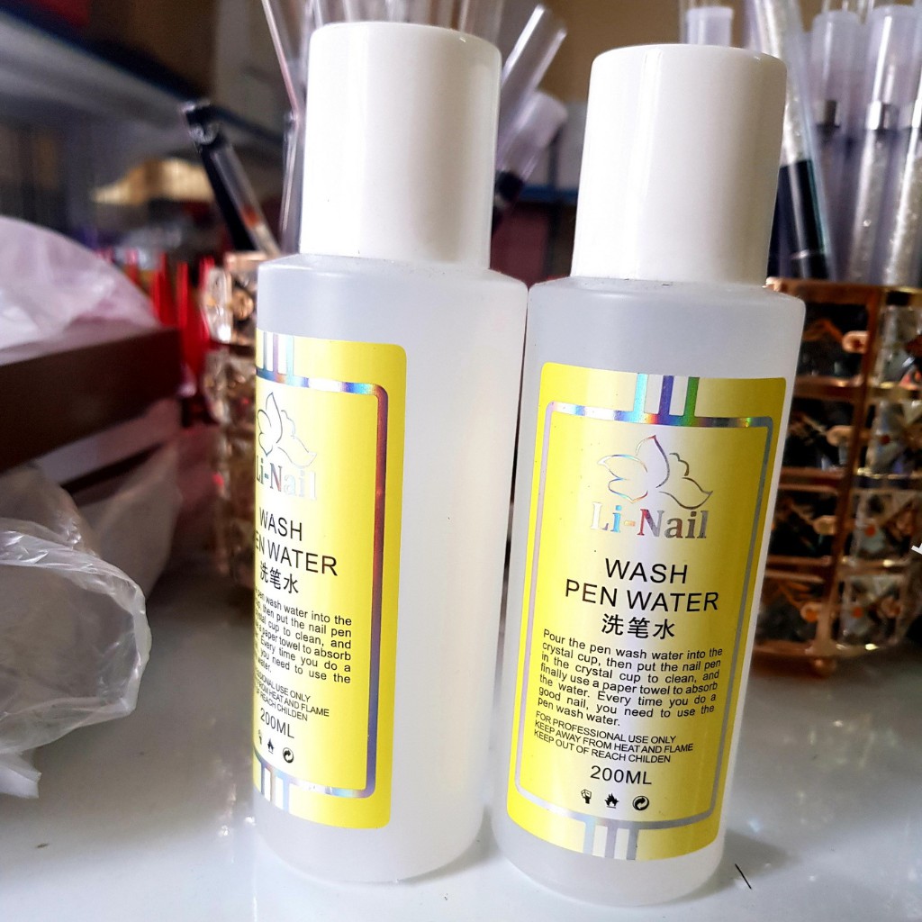 Nước lau g.el, nước rửa cọ linail