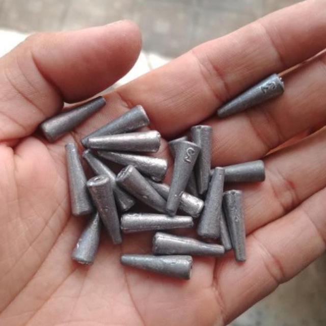 Chì xuyên tâm tùy chọn size từ 2gr- > 20gr