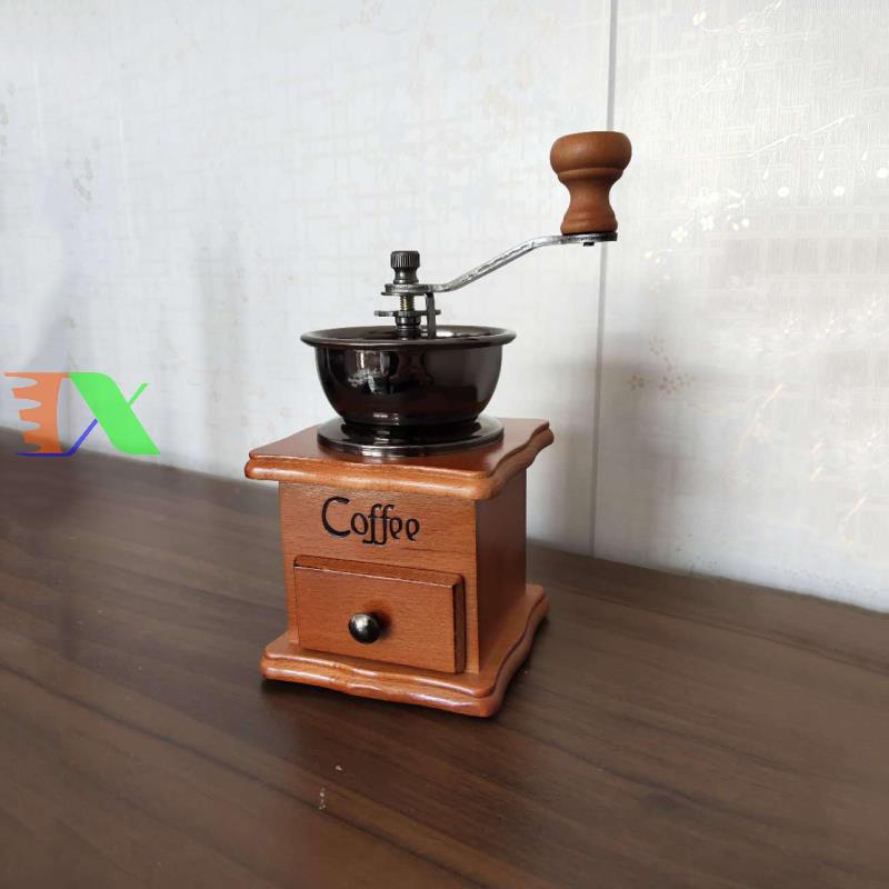 Grinder cafe mini, Coffee Mill beans hand crank, grinding machine coffe