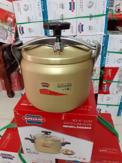 Nồi Áp Suất Anod Sunhouse SHA8604 (6L)