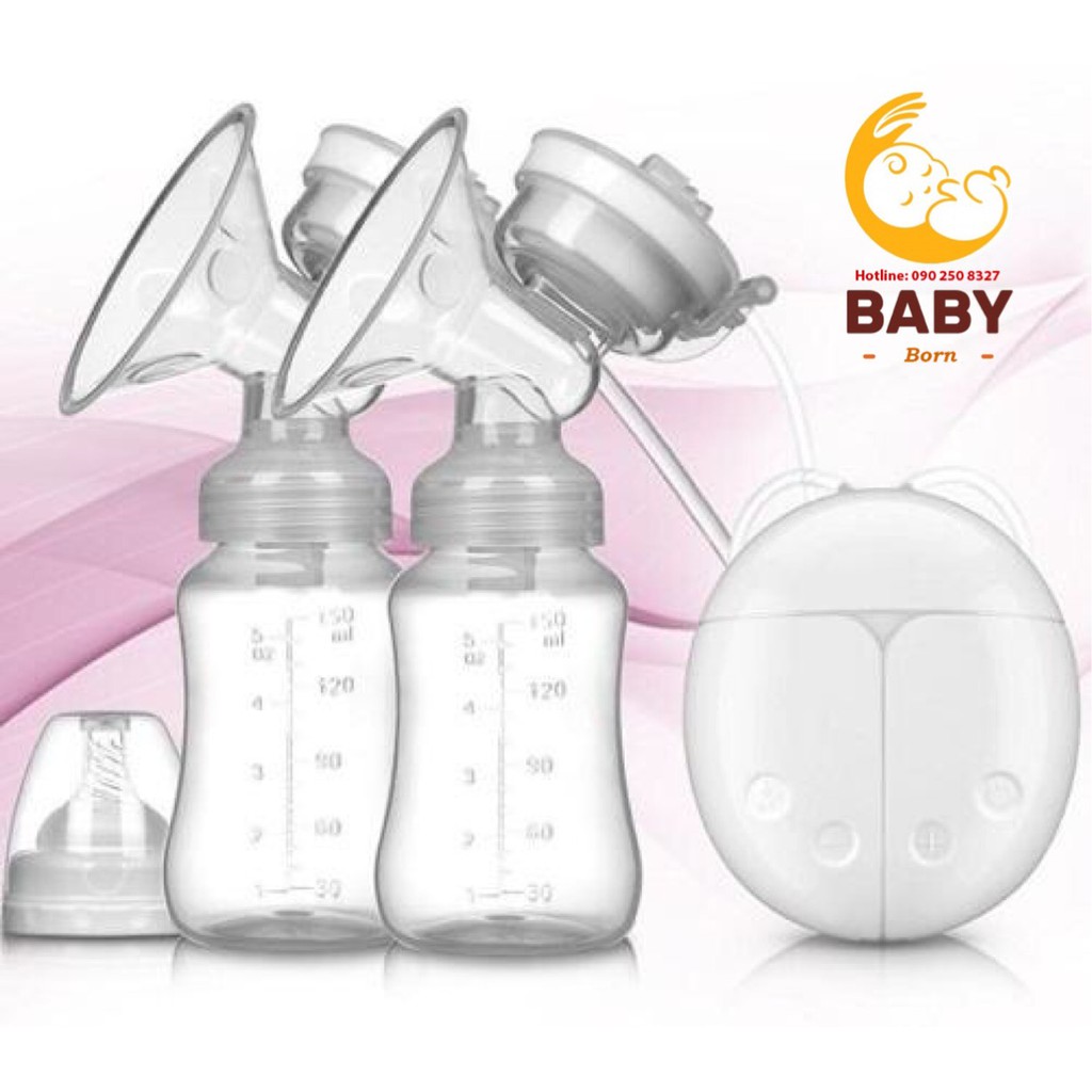 Máy hút sữa điện đôi Real Bubee