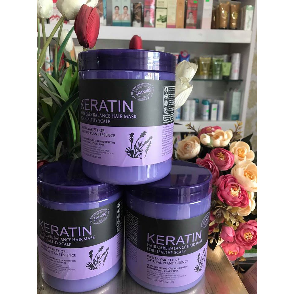 ( mẫu mới) Hấp Dầu ủ tóc Keratin - 1000ml